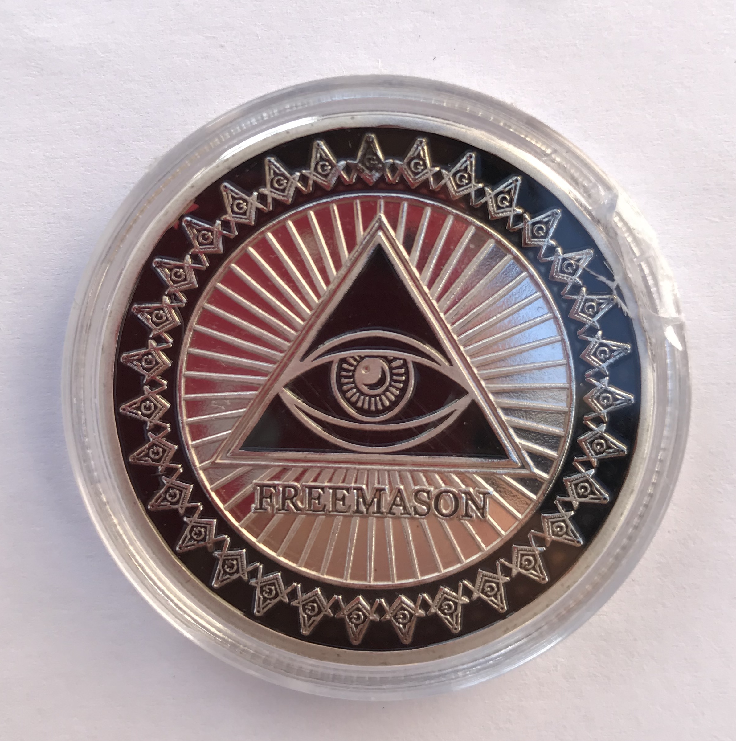 Masonic Challenge Coin