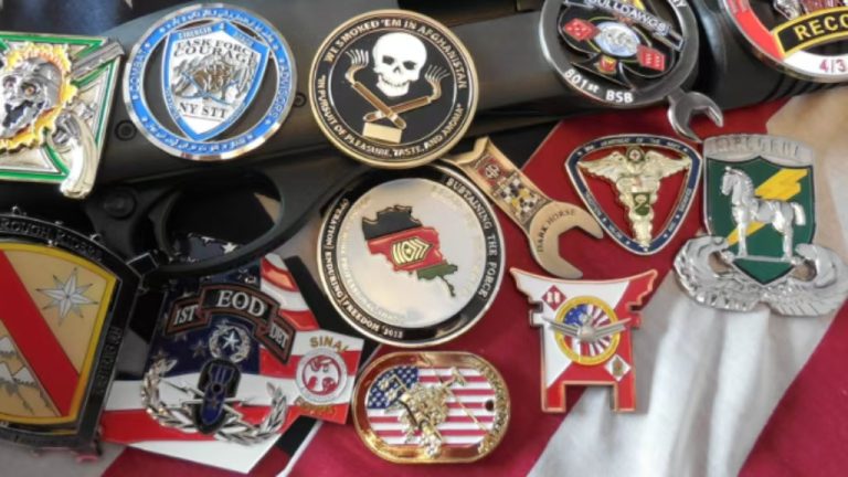 Shield Shaped Challenge Coins (1)