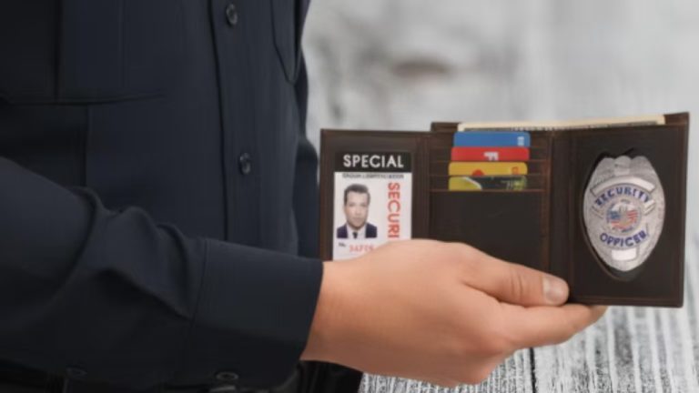 police badge money clip