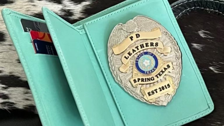 Police Badge Wallet