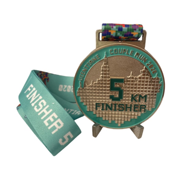 Custom 5k race medals