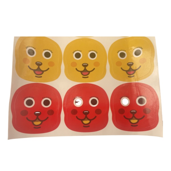 clear sticker paper