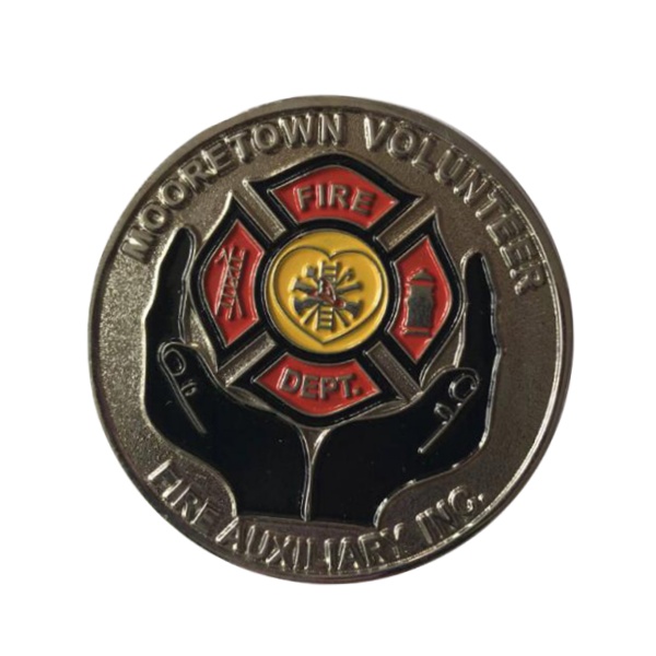 fire department challenge coin
