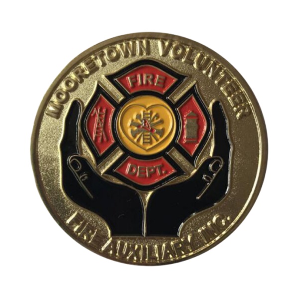 fire dept challenge coins