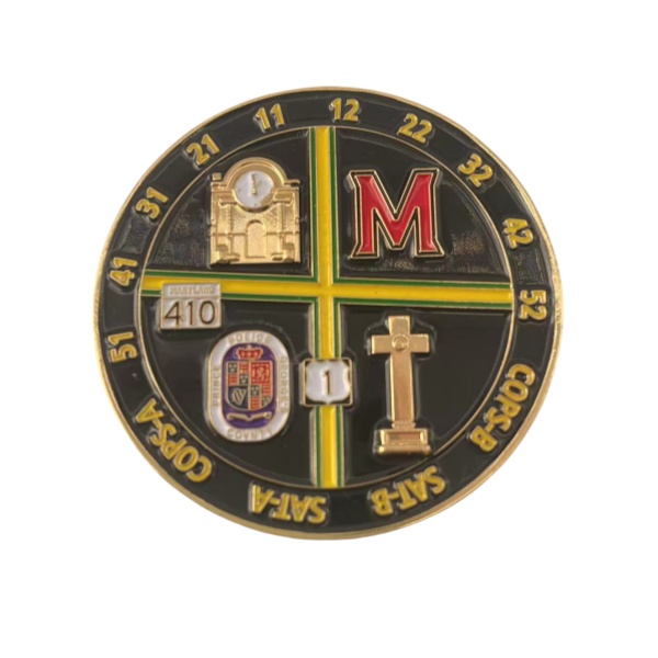 custom police challenge coins