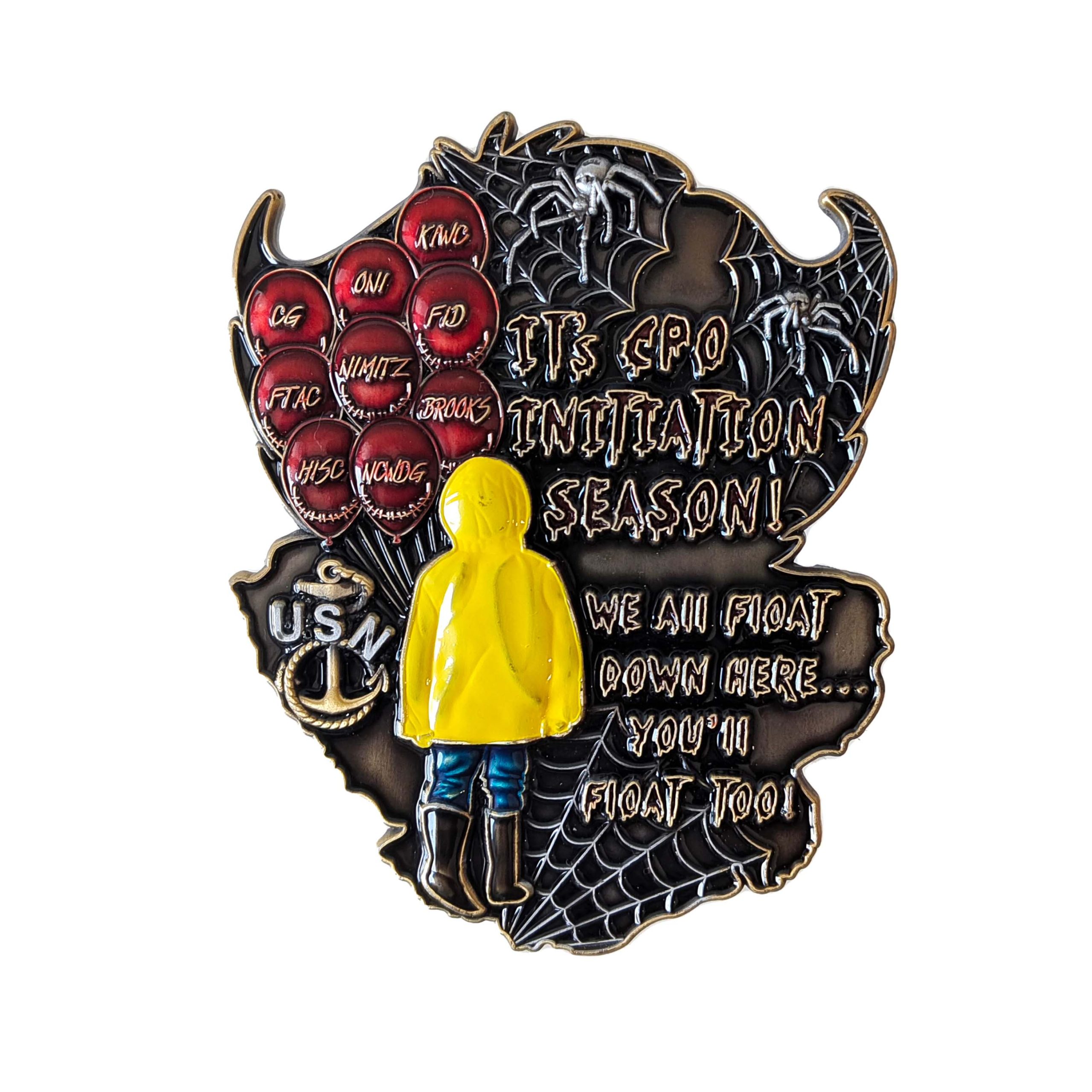 military achievement challenge coins