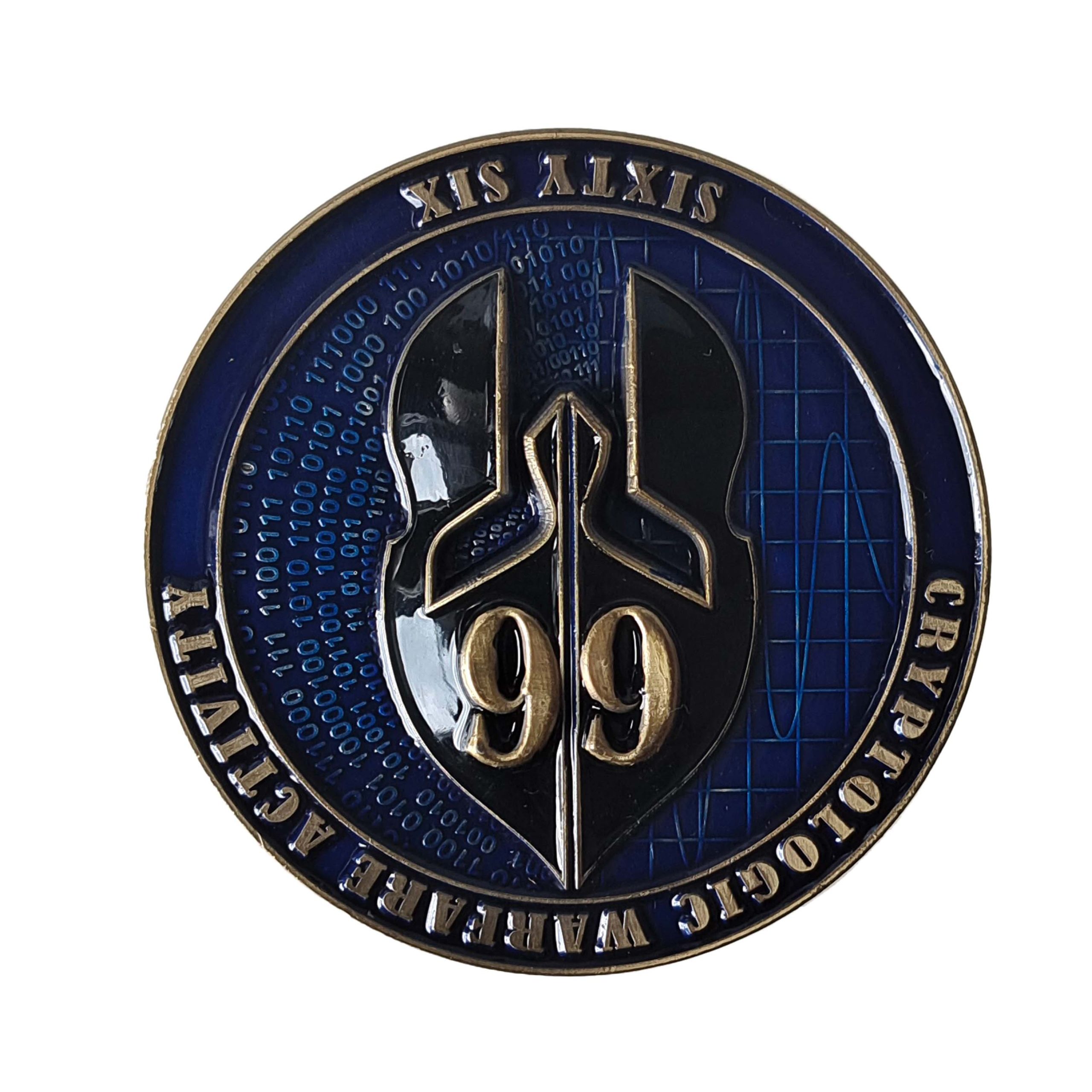corporate logo custom challenge coin