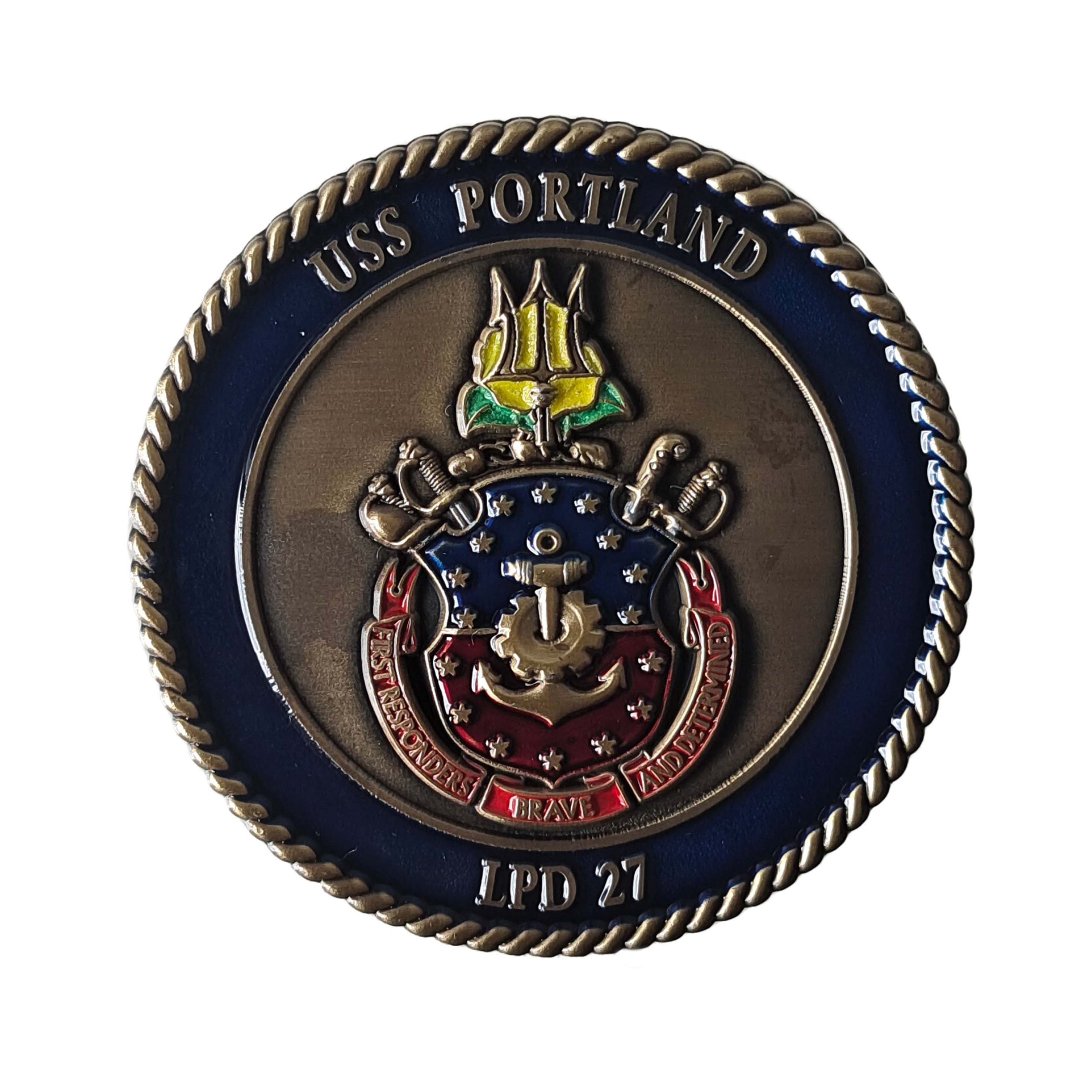 enamel custom challenge coin