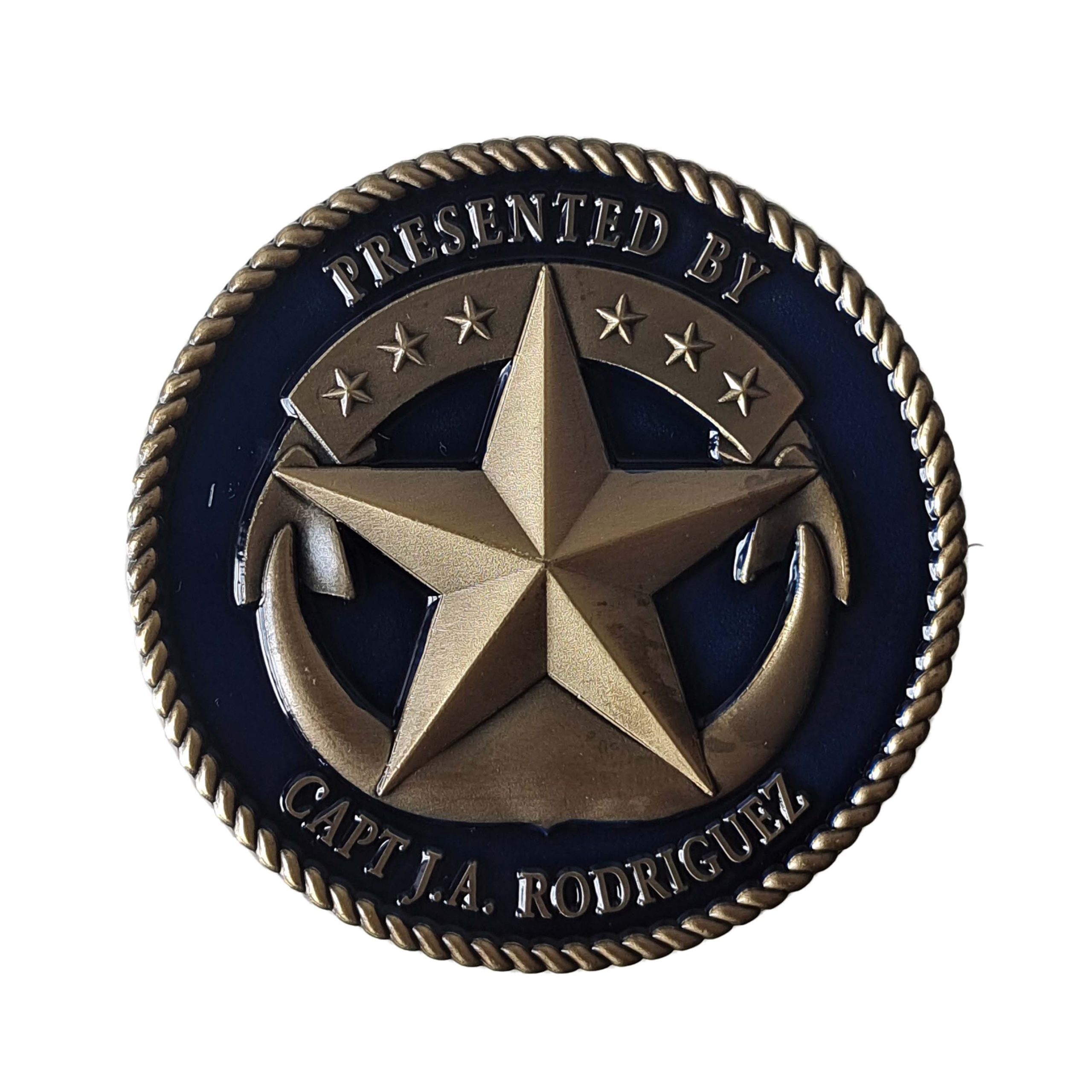 double-sided engraved challenge coin collectible