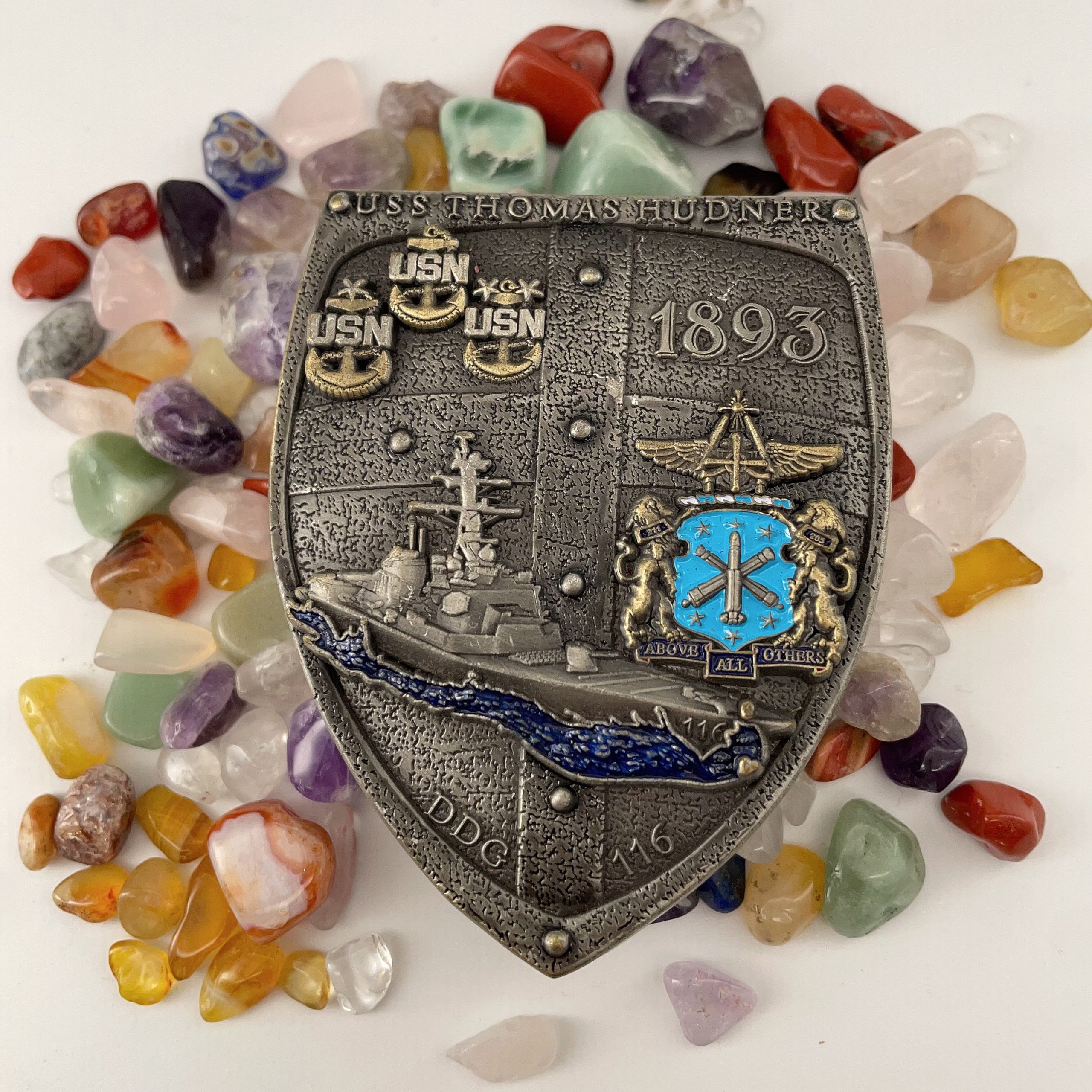 USS thomas hudner Challenge Coin
