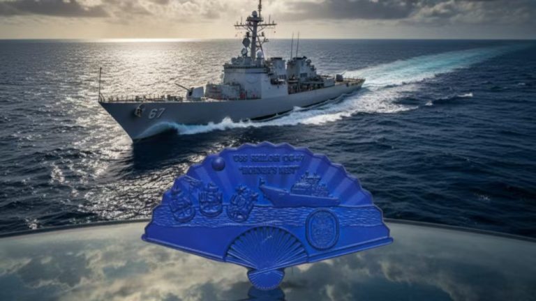 USS Military Ship Souvenir Coin