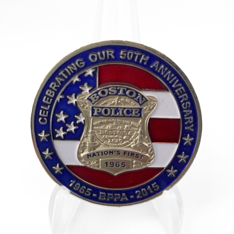 Boston Police Commemorative Coin