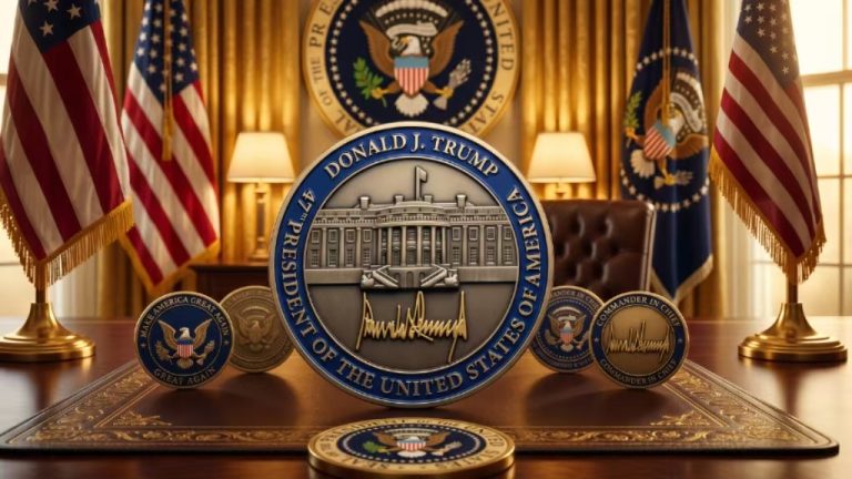 Donald Trump Presidential Challenge Coins