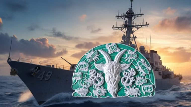 USN Commemorative Challenge Coin