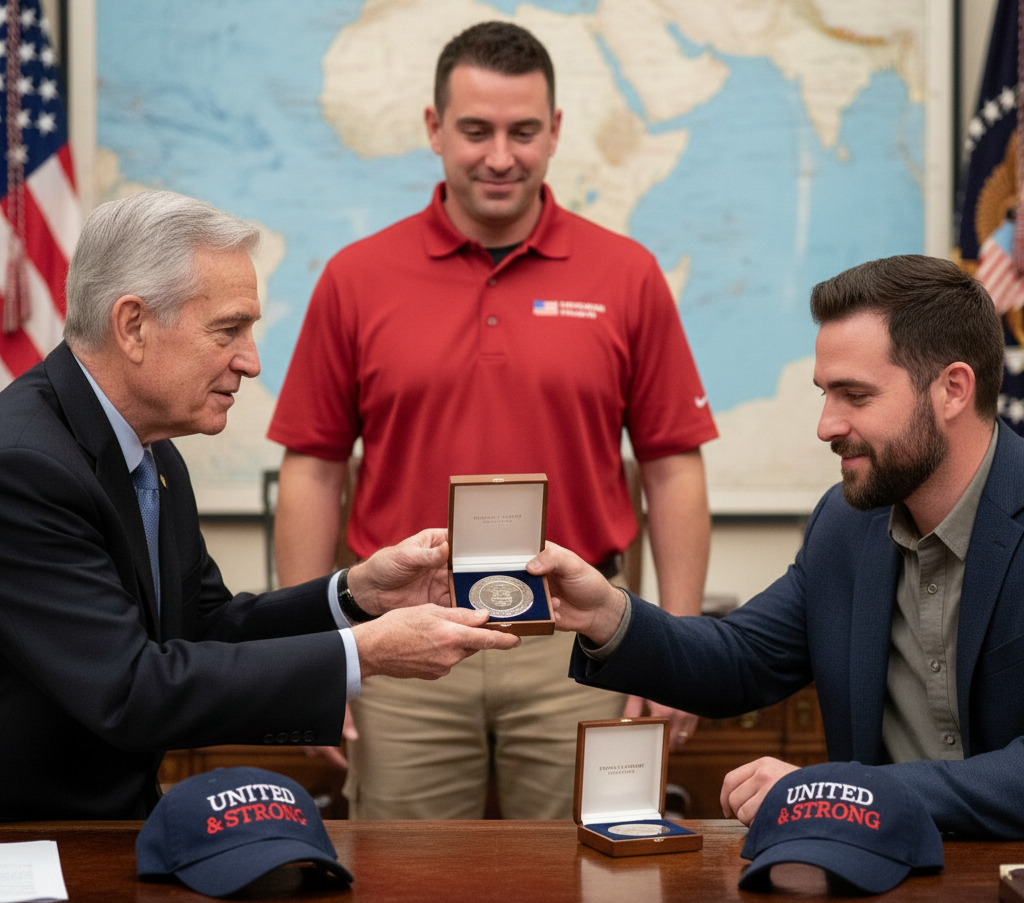 Trump's Presidential Challenge Coins
