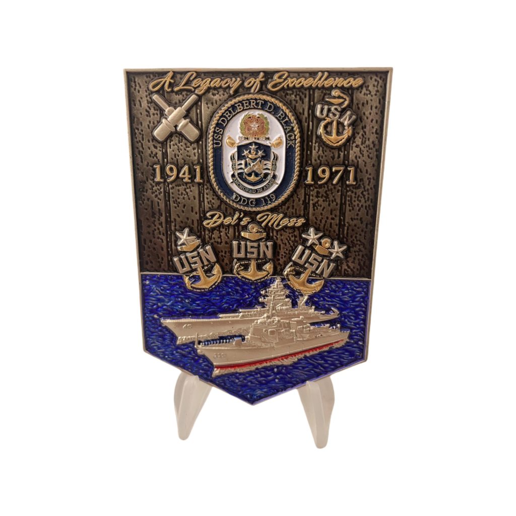 Navy USN Chiefs MCPON Tribute Challenge Coin
