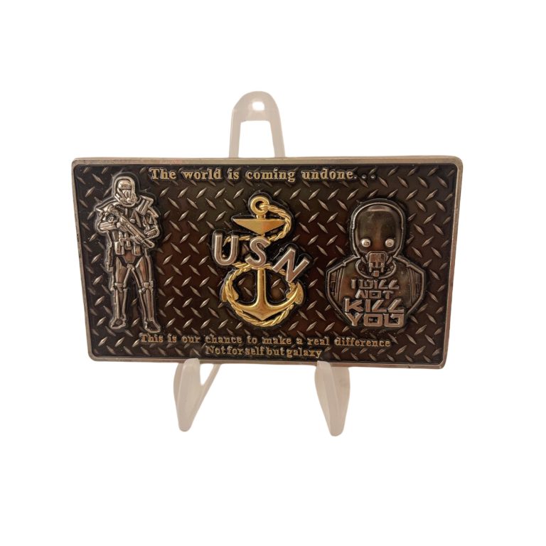 Navy Chief CPO Challenge Coin