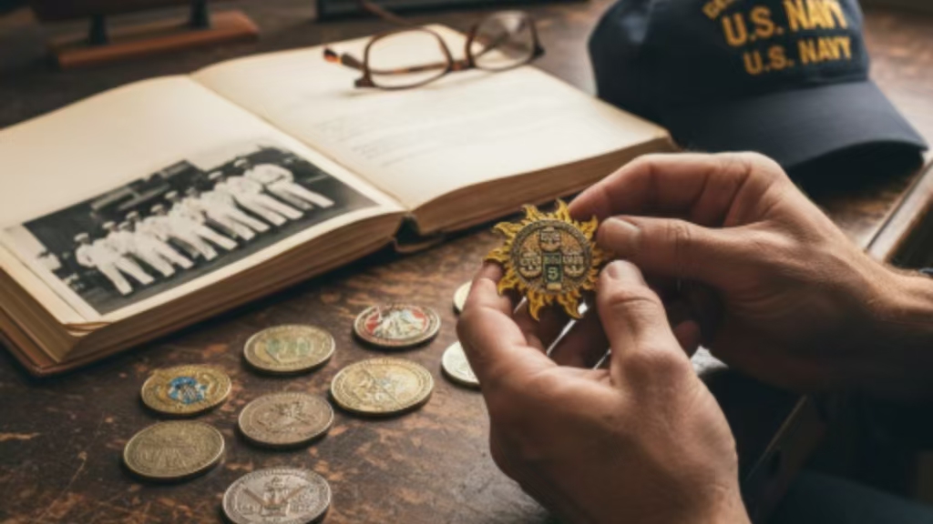Unveiling Navy Challenge Coins