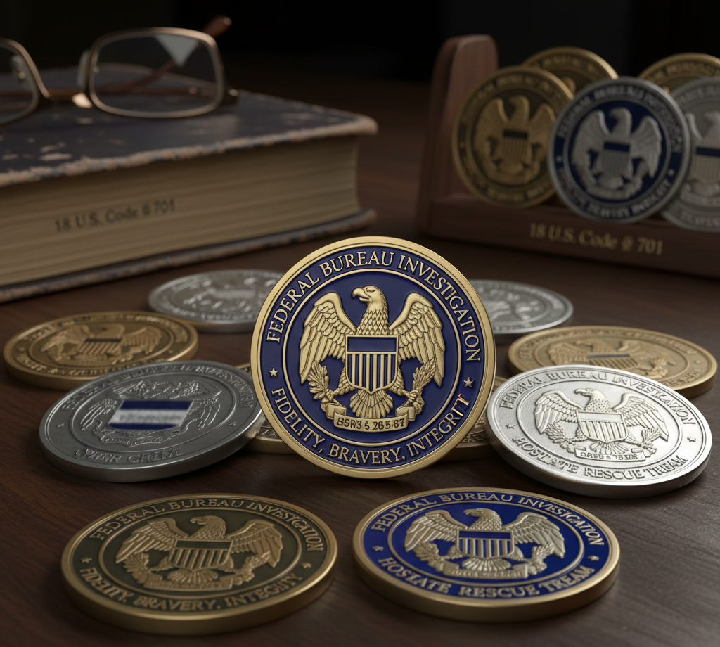 FBI CHALLENGE COINS