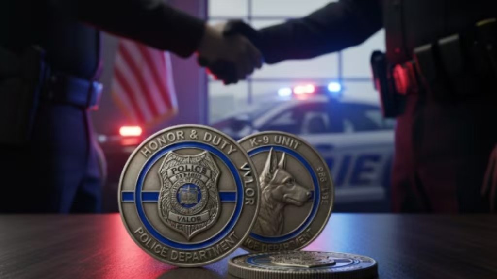 Custom Police Challenge Coins