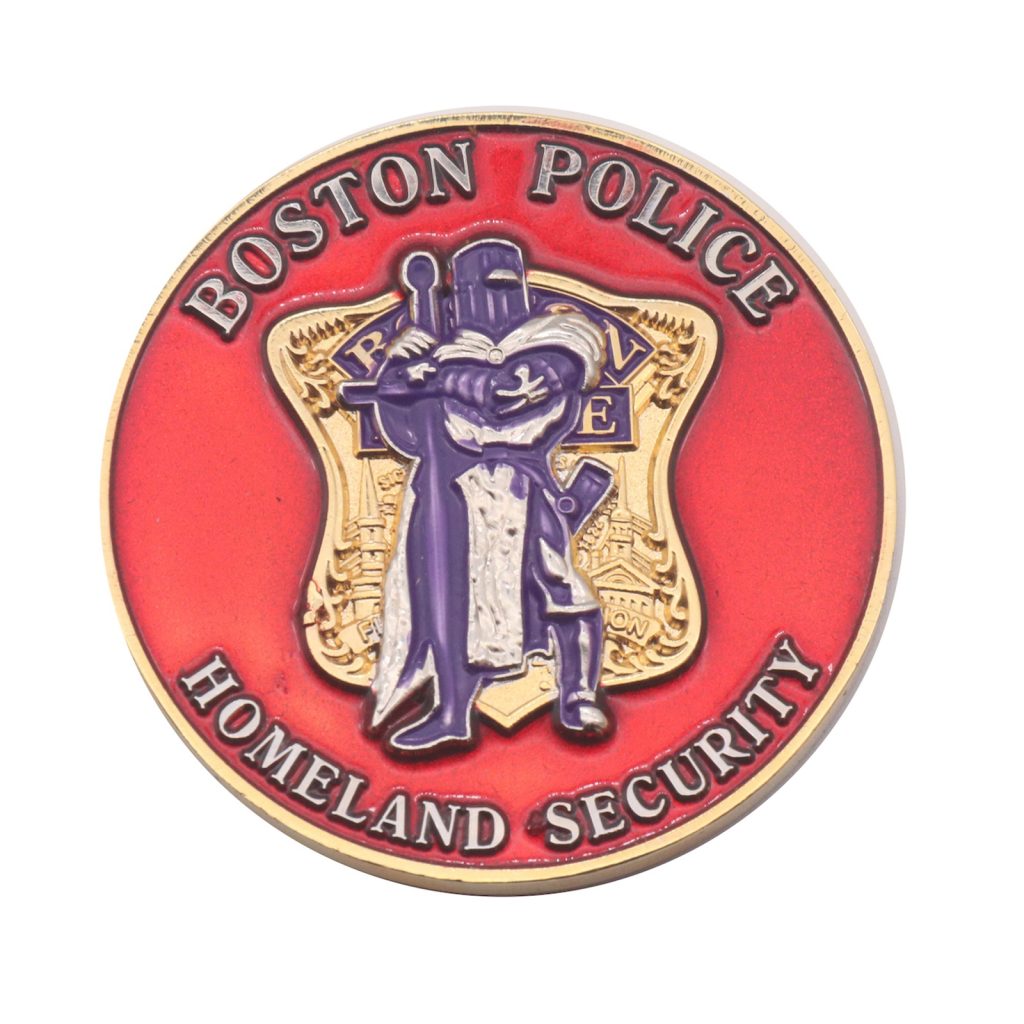 Boston Police Department Challenge Coin for Sale
