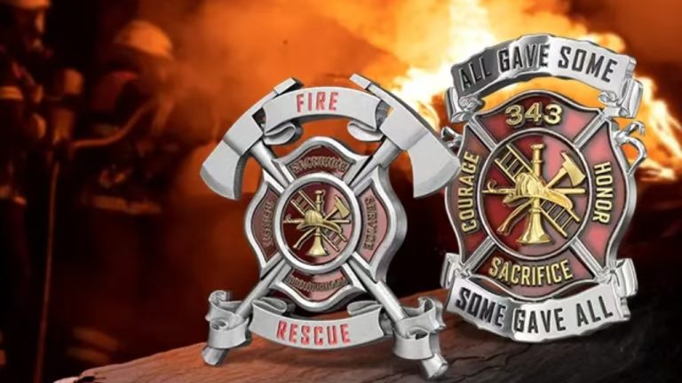 Firefighter Challenge Coins