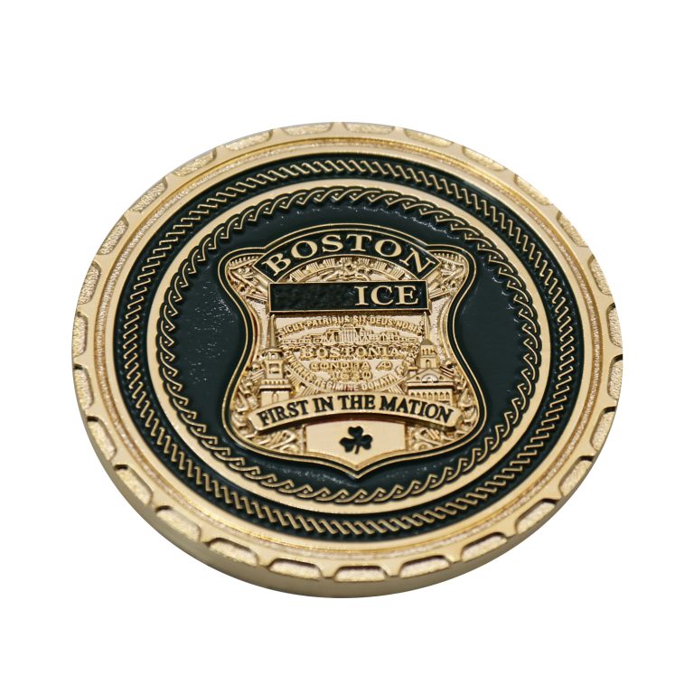Boston ICE Challenge Coin