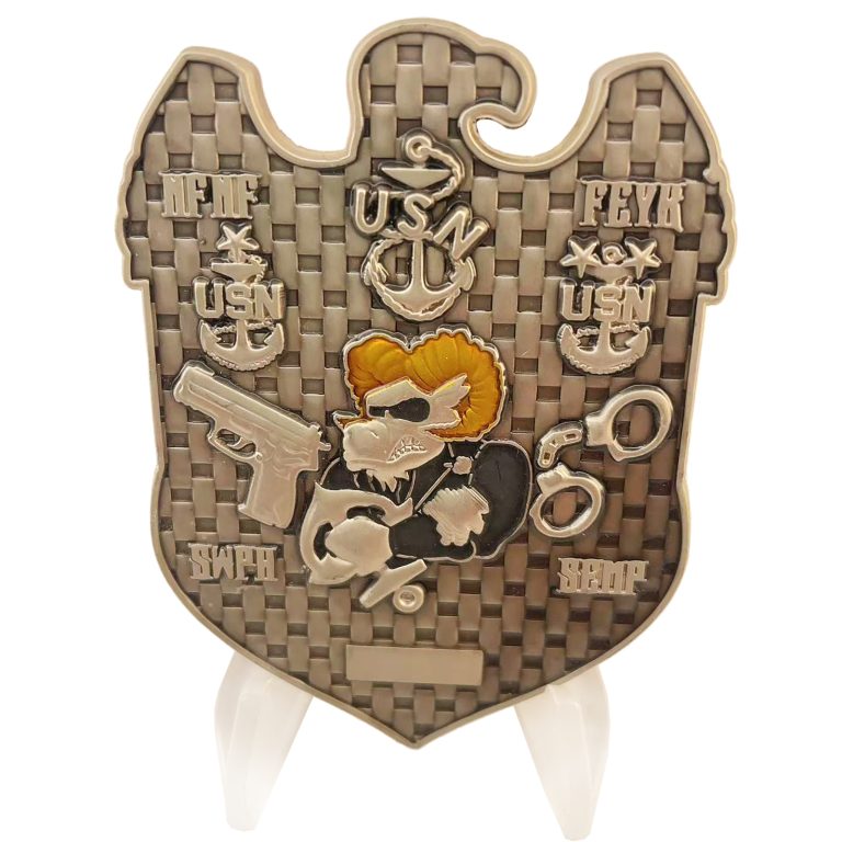 collectible naval security forces coin