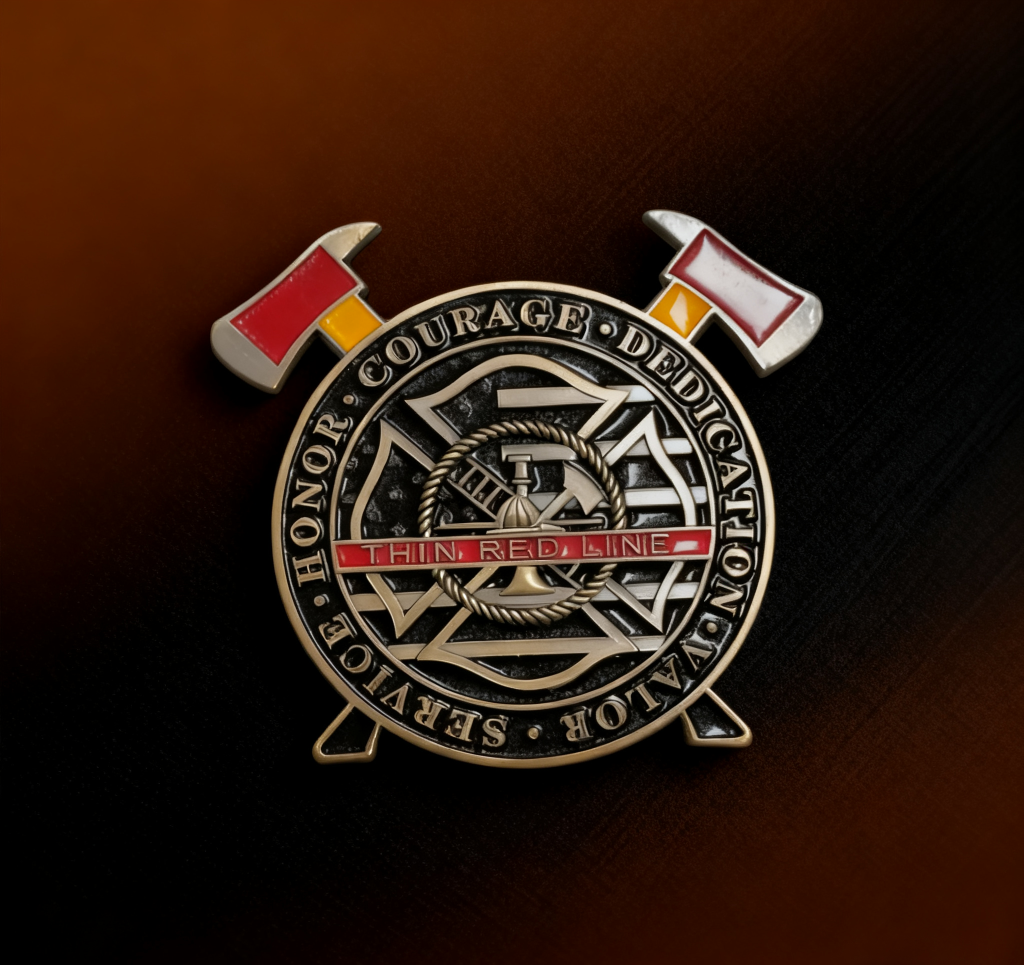 Firefighter Department Coin