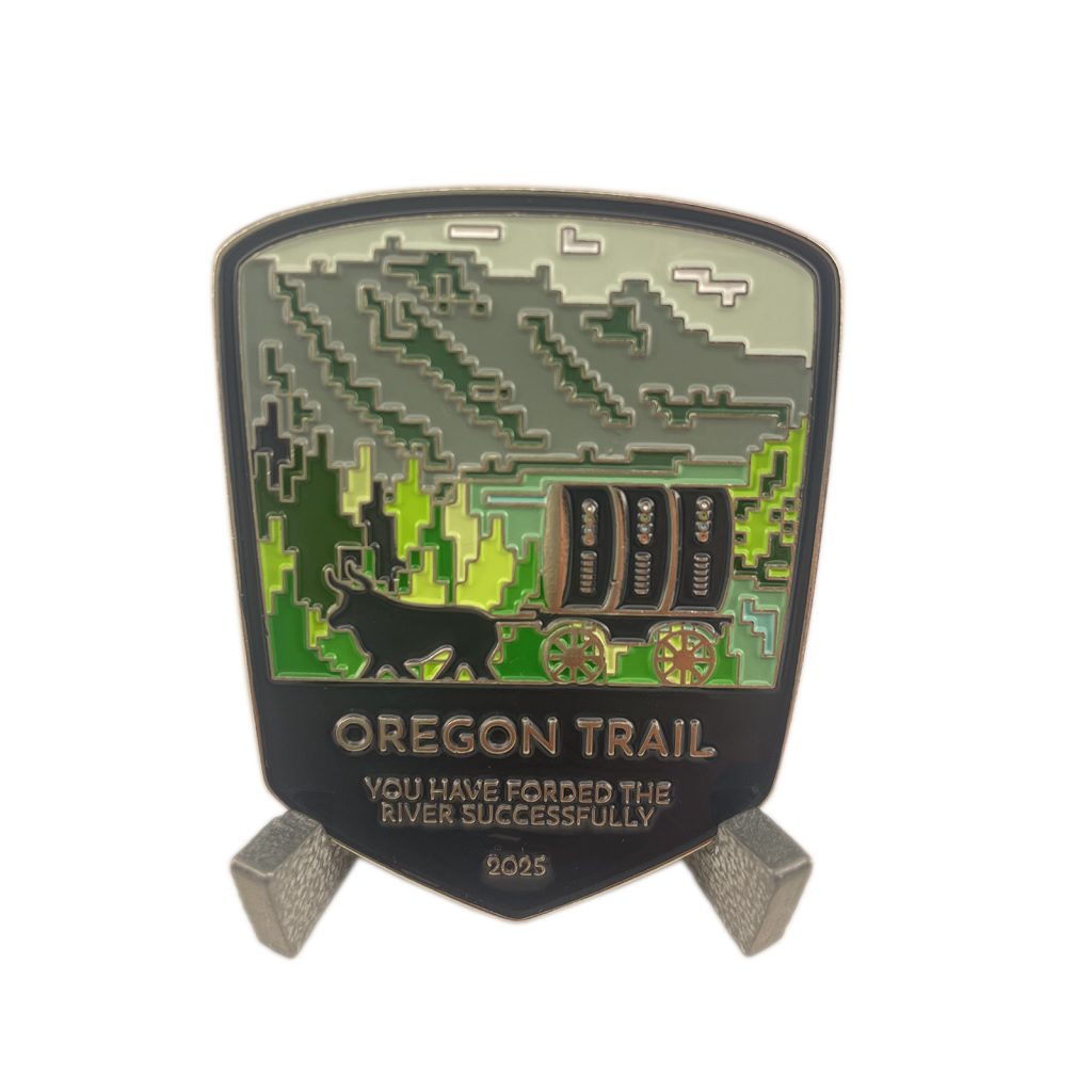Oregon Trail Enamel Pin