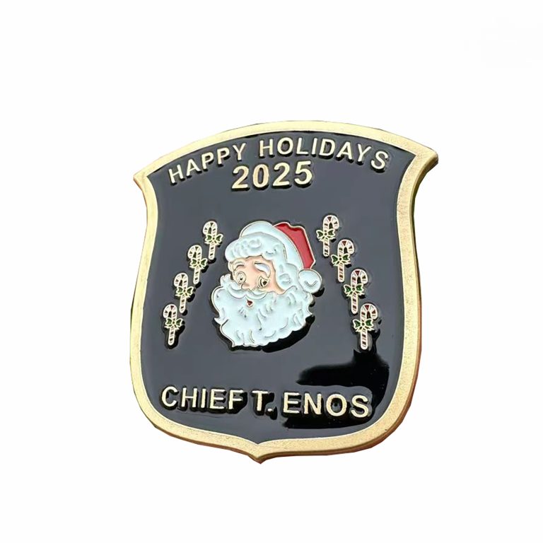 Christmas Challenge Coins for Organizations
