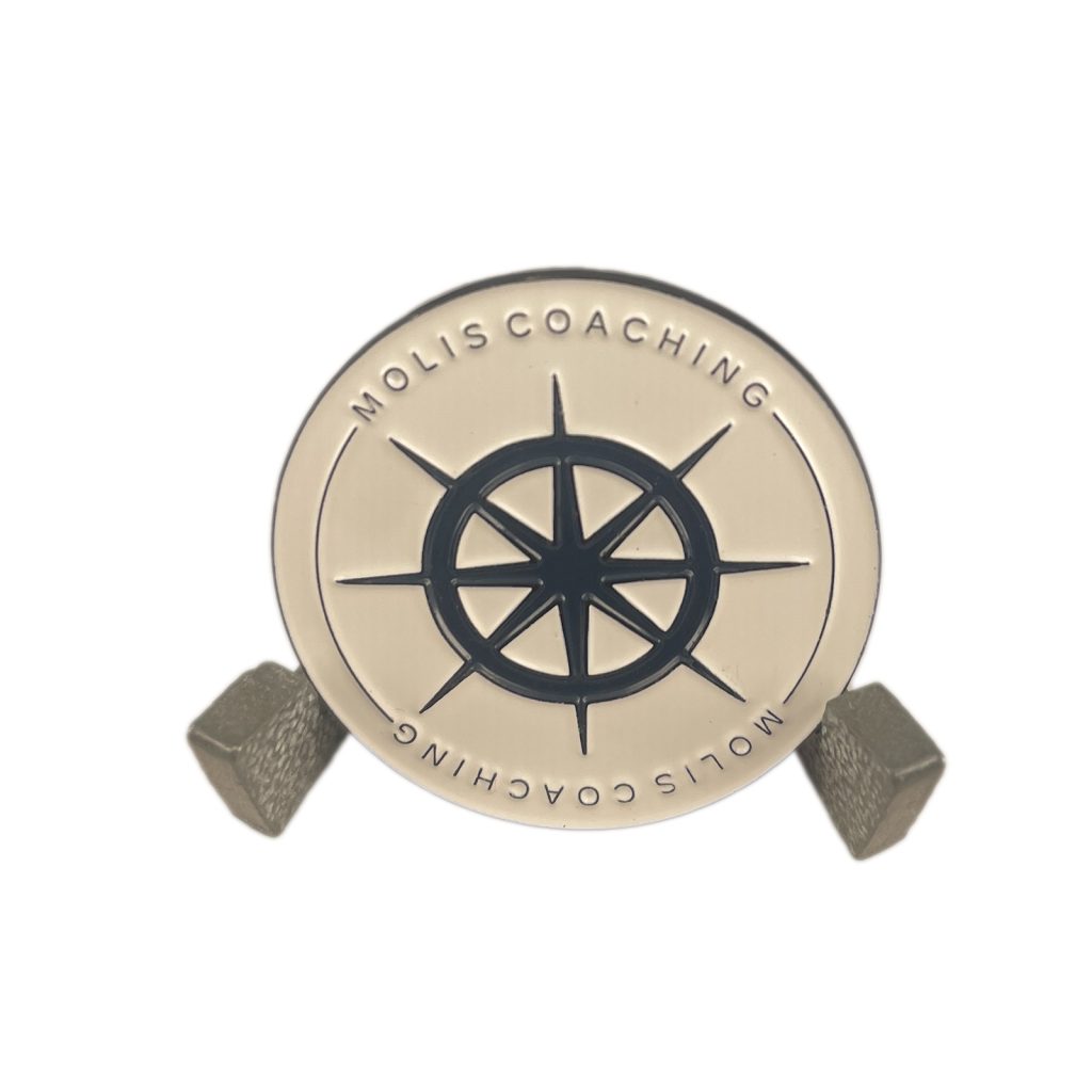 Compass PVC Pin