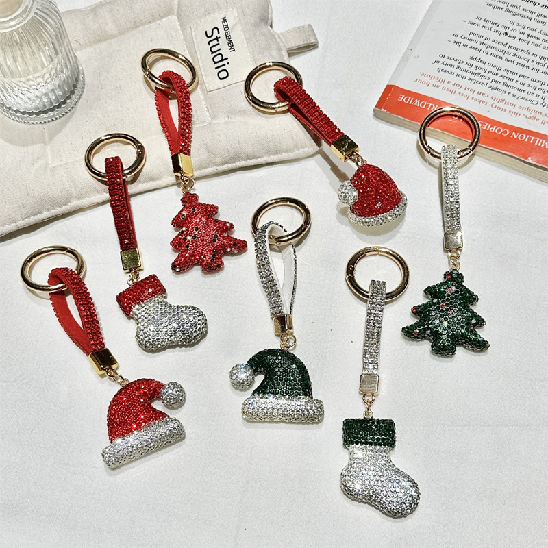 Christmas keychain for holiday gifts