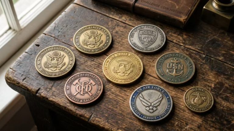 Custom Softball Challenge Coin