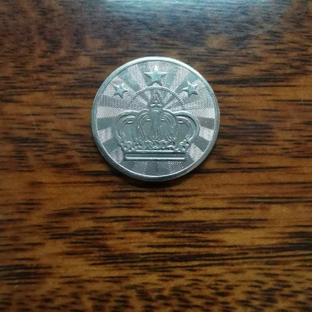 metal game token coin