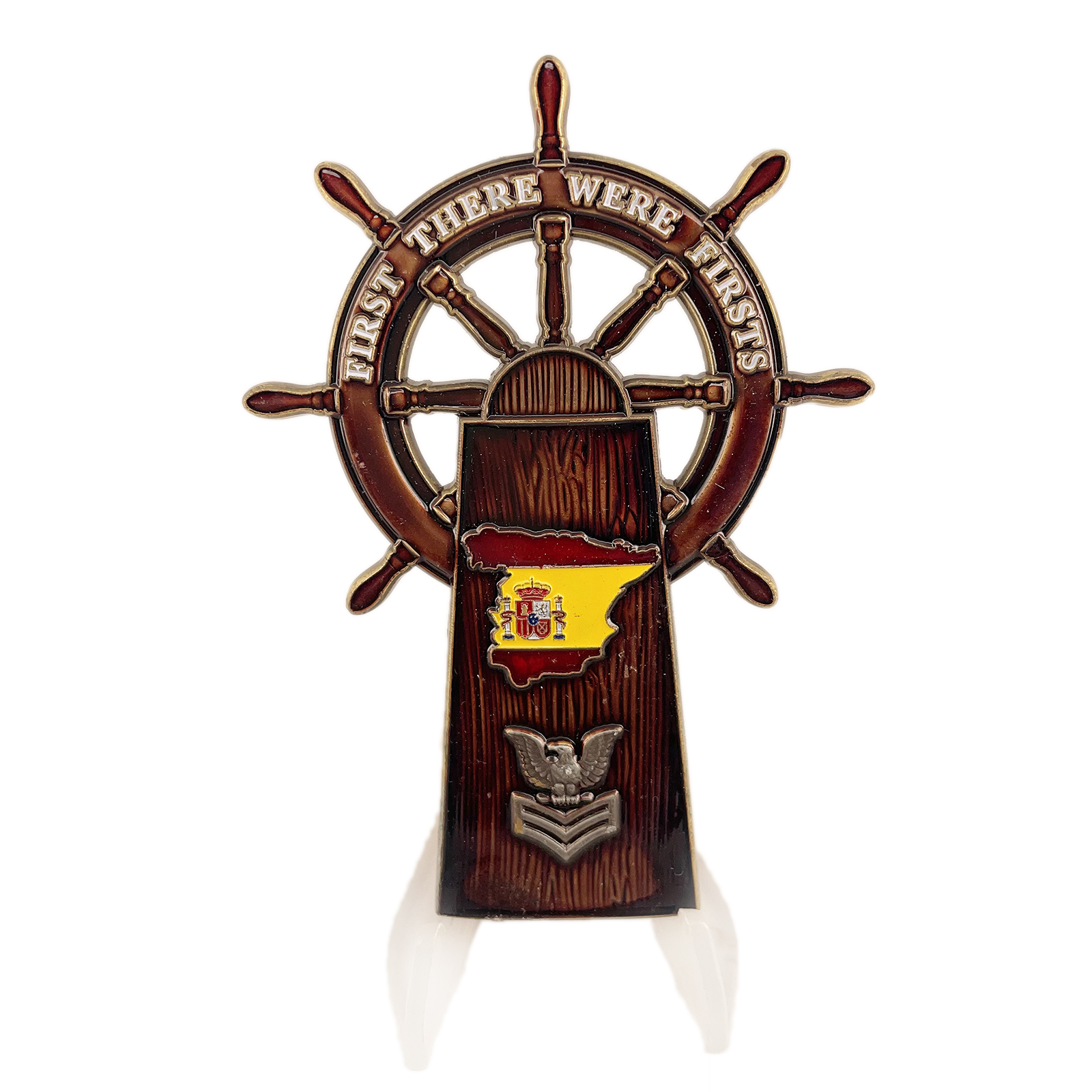 U.S. 7th Fleet & Spanish Navy Joint Challenge Coin