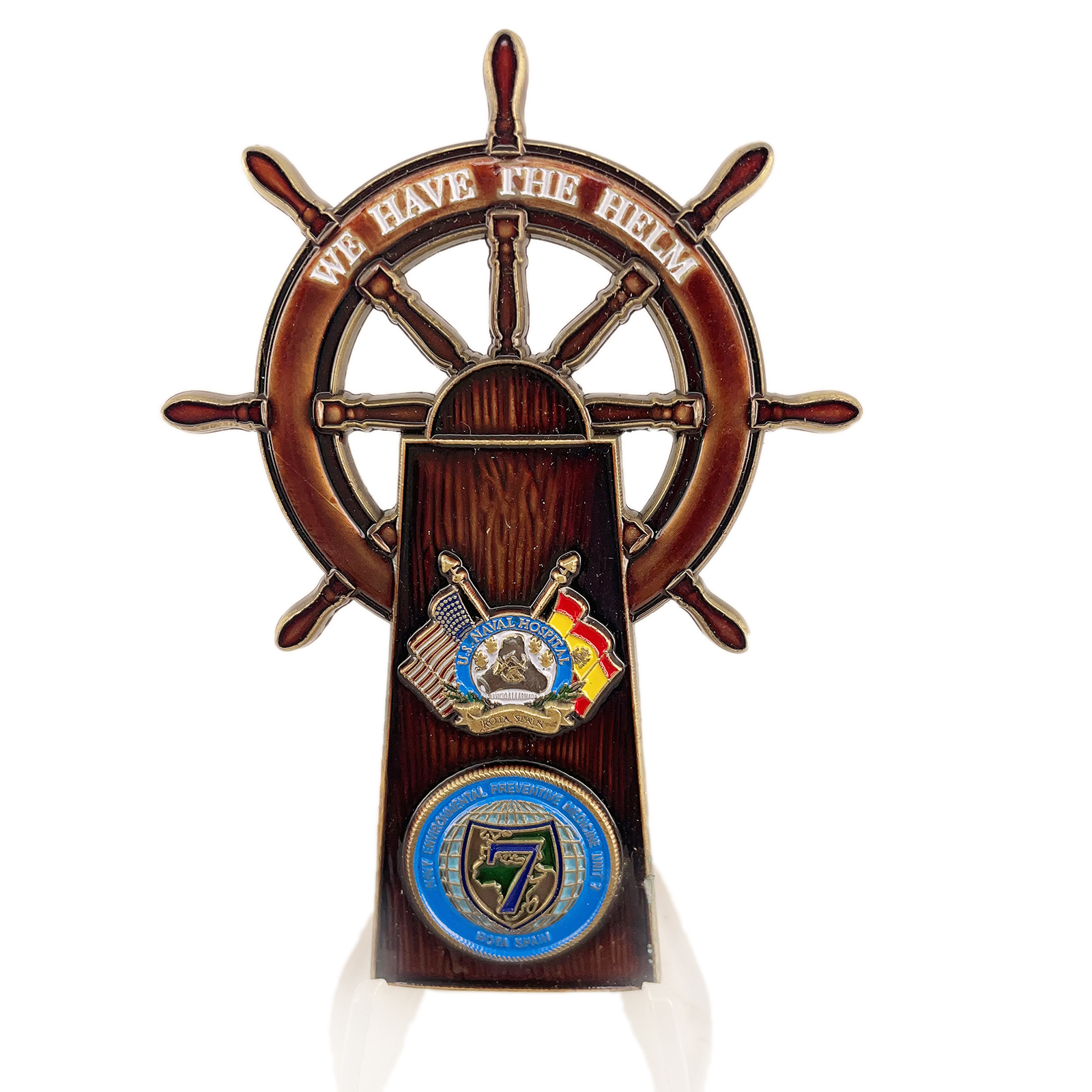 U.S. 7th Fleet & Spanish Navy Joint Challenge Coin