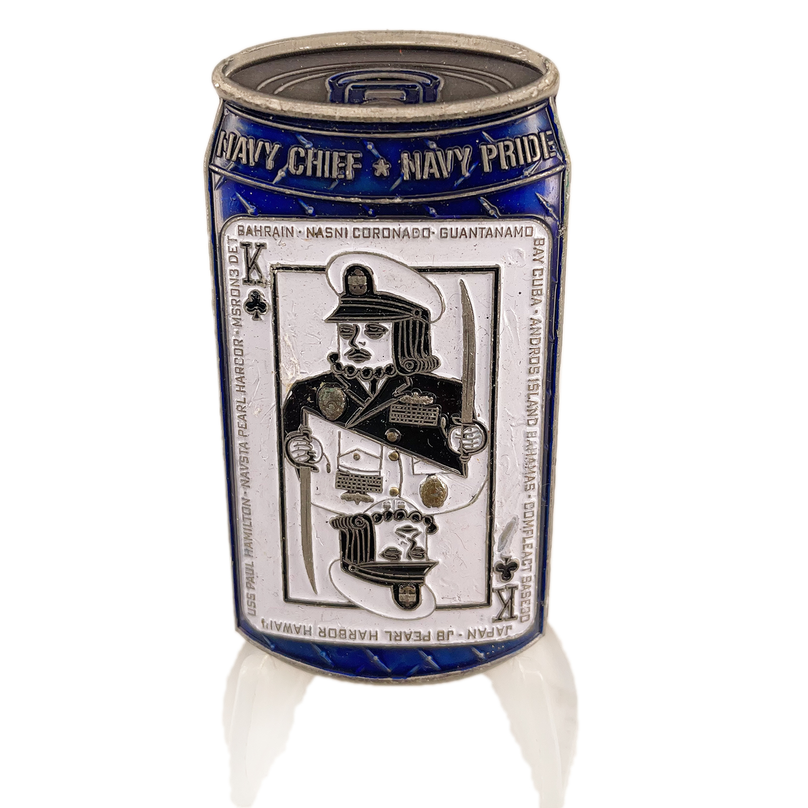 USN CHIEF ROCKSTAR ZERO CARB Challenge Coin