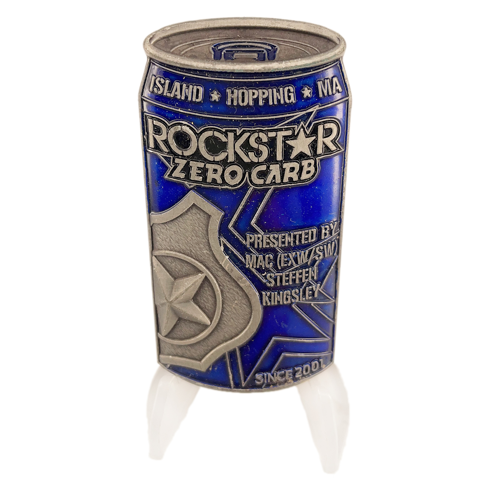 USN CHIEF ROCKSTAR ZERO CARB Challenge Coin