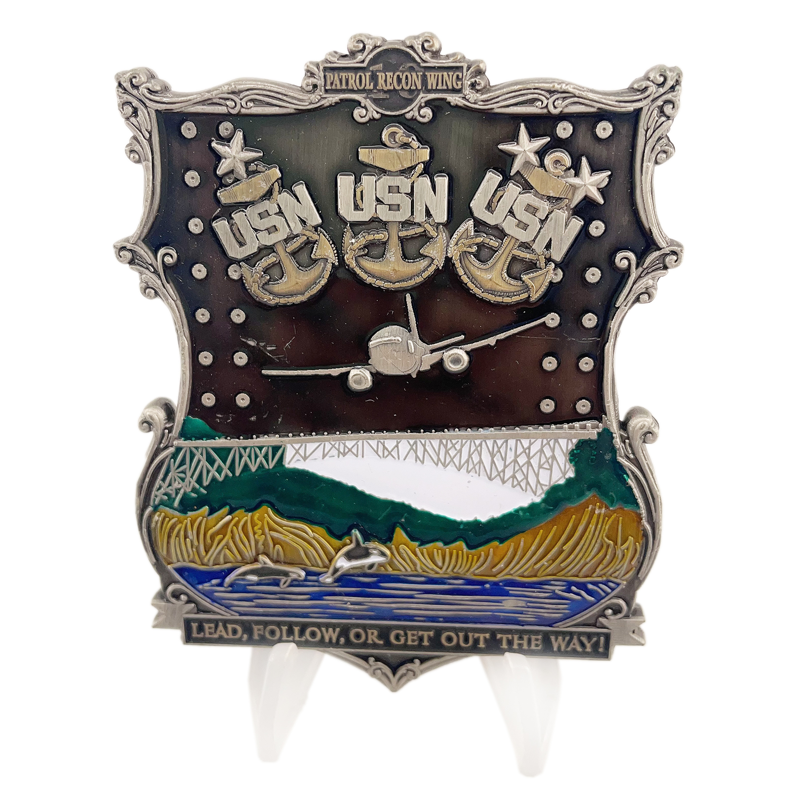 USN Patrol Recon Wing Challenge Coin