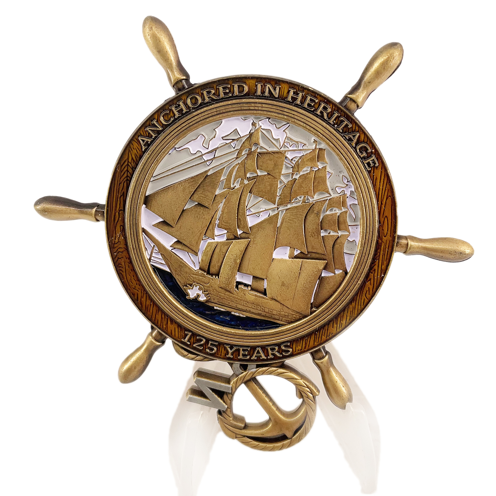USS Missouri CPO Legacy Acadeny Challenge Coin