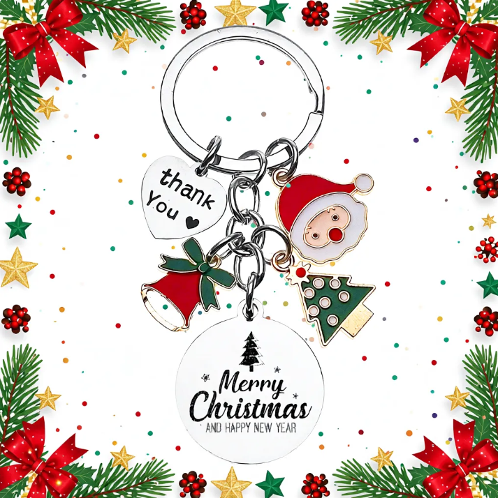 Christmas gift keychain