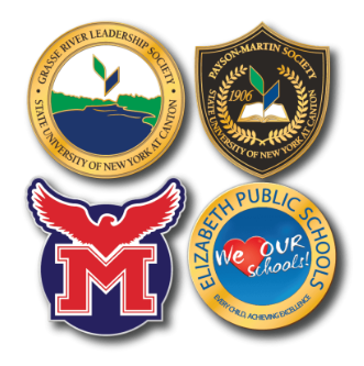 school award lapel pin