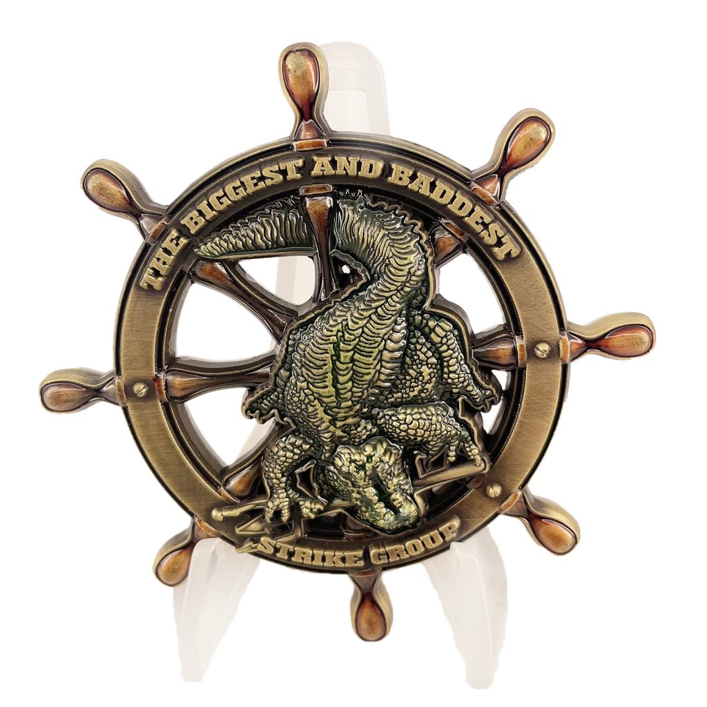 USN Group 3 Expeditionary Strike Challenge Coin