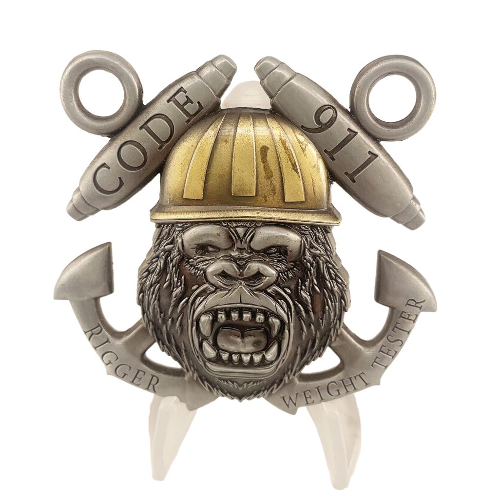 USN Rigger Challenge Coin