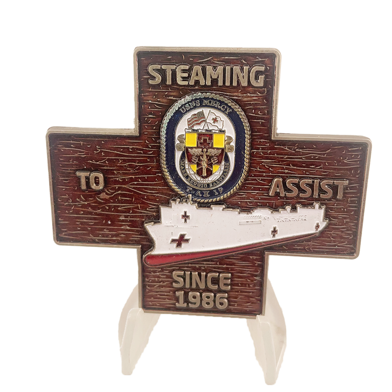 USNS Mercy Challenge Coin For Pacific Partnership Rimpac 2018