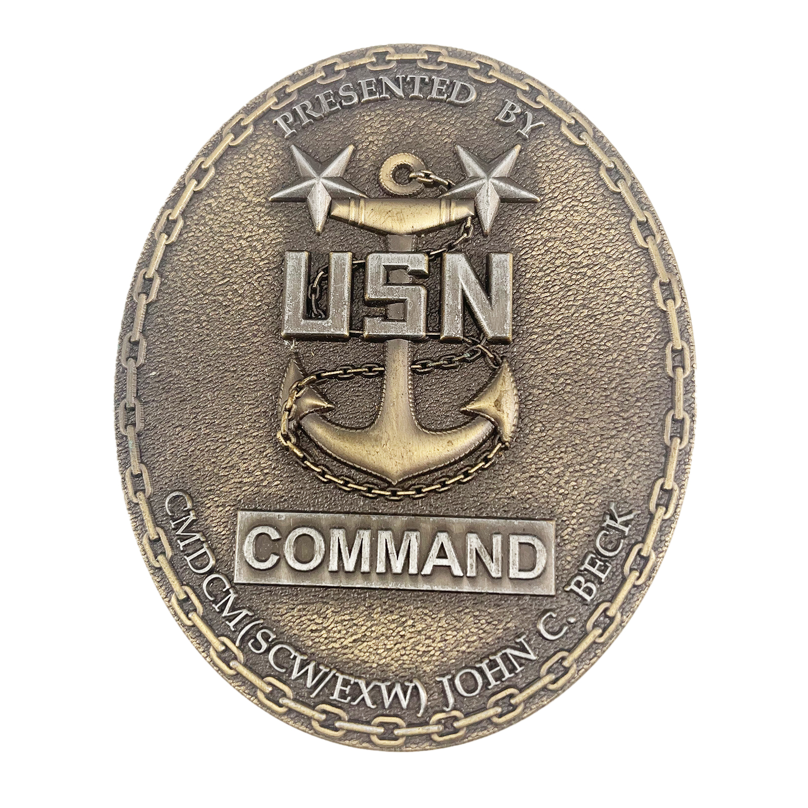 USN 22ND NCR CMC Challenge Coin