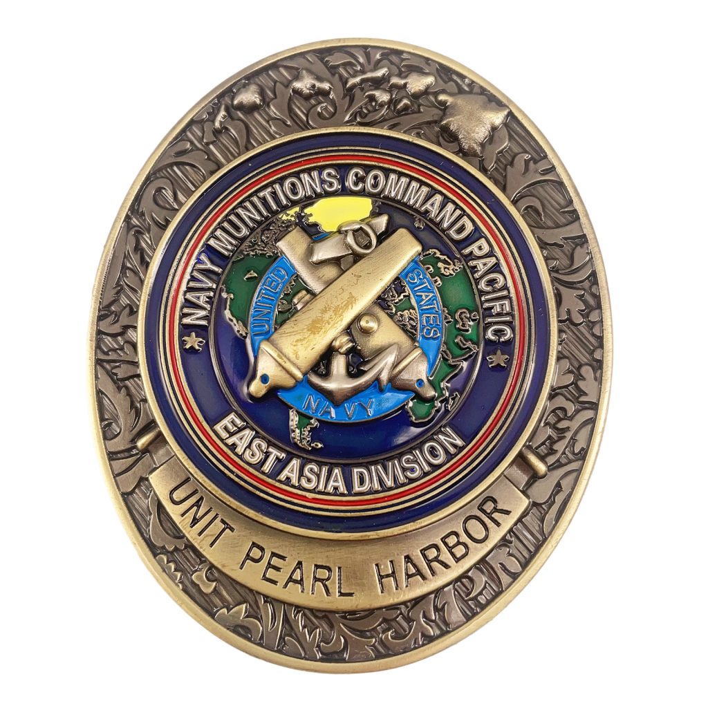 USN Munitions Command East Asia Div Commanding Officer Challenge Coin
