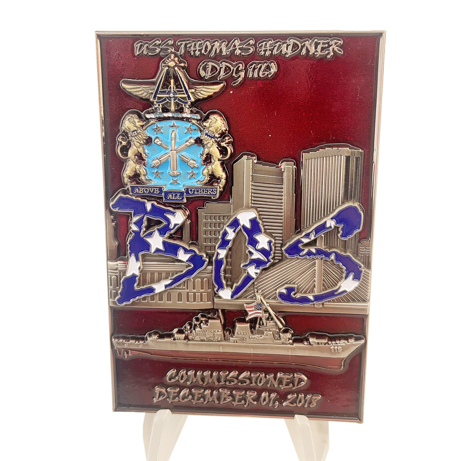 USN USS Thomas Hudner Challenge Coin