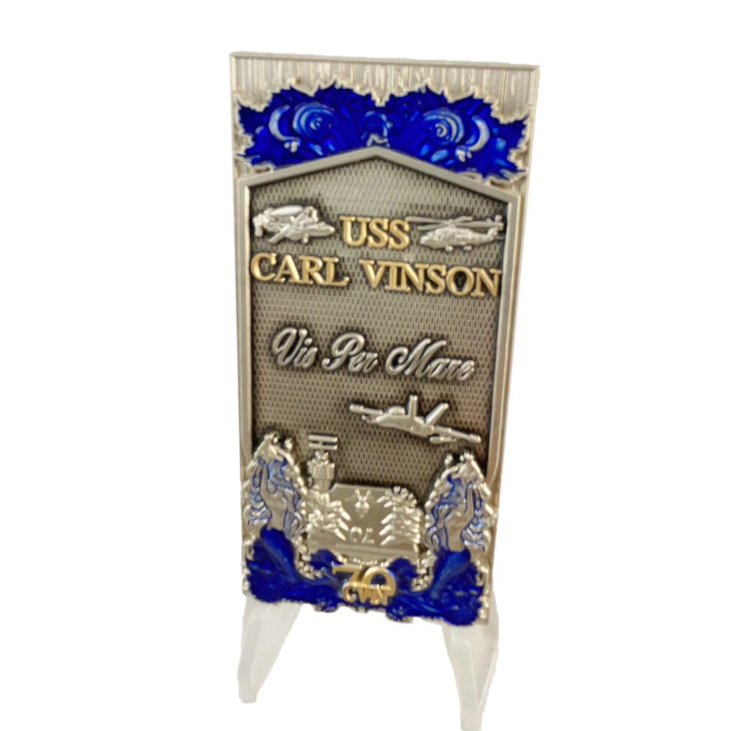 USN USS Carl Vinson Challenge Coin